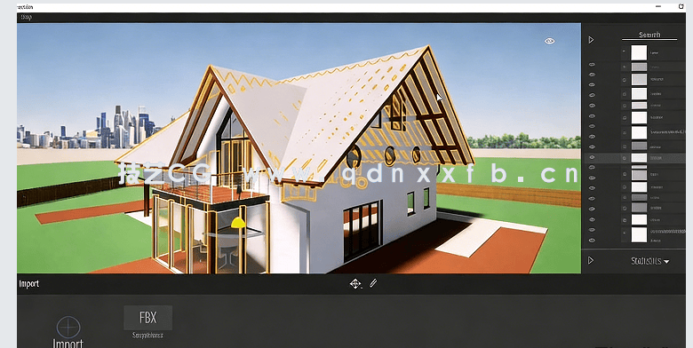Twinmotion与3dsmax逼真建筑可视化工作流程视频教程(图1)