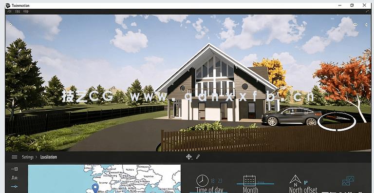 Twinmotion与3dsmax逼真建筑可视化工作流程视频教程(图6)
