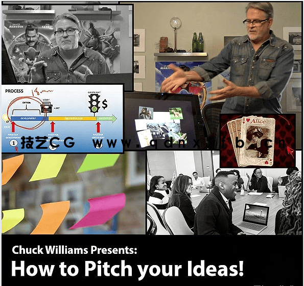 Chuck Williams电影动画项目制作大师班视频教程(图1)