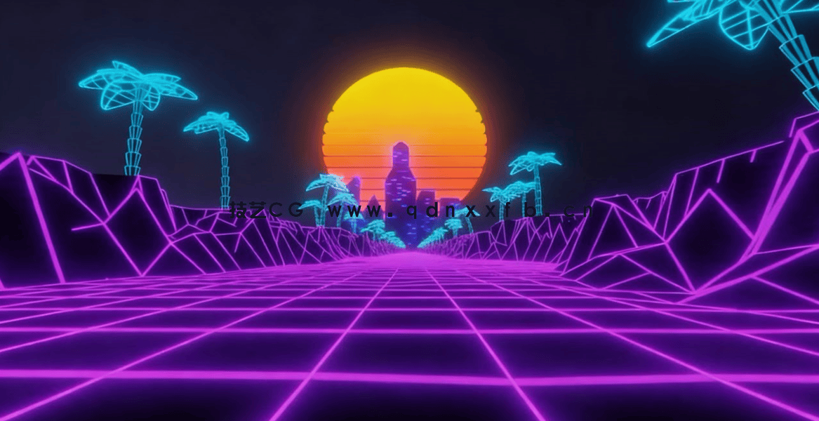 Blender 3.1循环动画实例制作视频教程(图2)