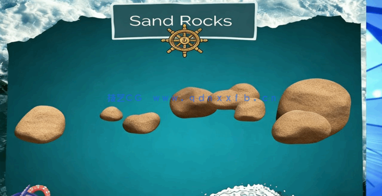 Blender 2.9热带海岛水景完整实例制作视频教程(图5)