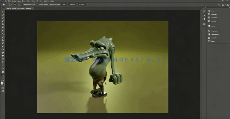 Zbrush鳄鱼人雕刻技术实例训练视频教程(图4)