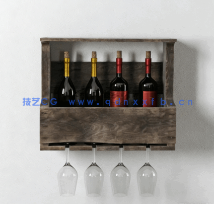 收纳柜子铁制架子盒子 Evermotion Archmodels Vol.205(图3)