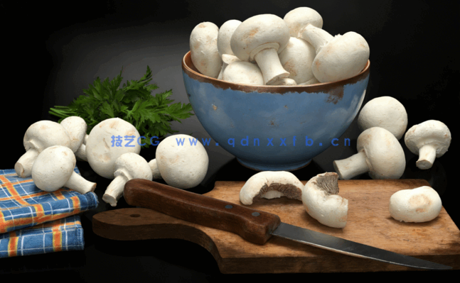 Evermotion Archmodels Vol.213[真实扫描食物餐具3d模型(图3)