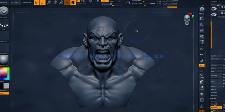ZBrush初学者基础核心技能训练视频教程 (图3)