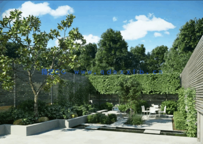 现代花园场景3D模型 Evermotion Archmodels vol.190(图1)