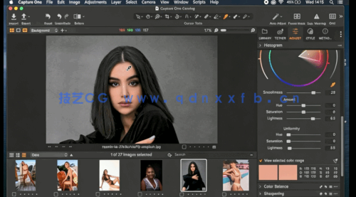  Capture One Pro 22高级色彩校正与调色技术视频教程(图4)