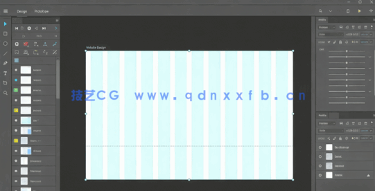  Adobe XD初学者制作时尚交互式原型视频教程(图4)