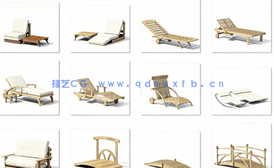  Archmodels vol. 22(园林休闲摆件)(图2)