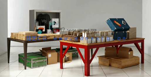 商场货柜货架3D模型Evermotion - archmodels vol 161(图6)