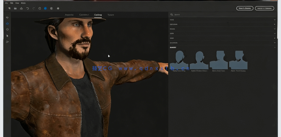 Fuse三维游戏角色实例制作训练视频教程(图3)
