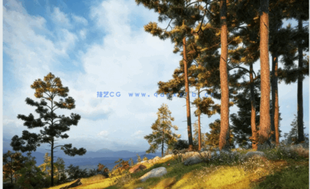 树植物模型Evermotion Archmodels vol. 171(图1)