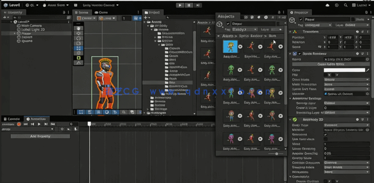 Unity 6制作你的第一款2D游戏训练(图3)