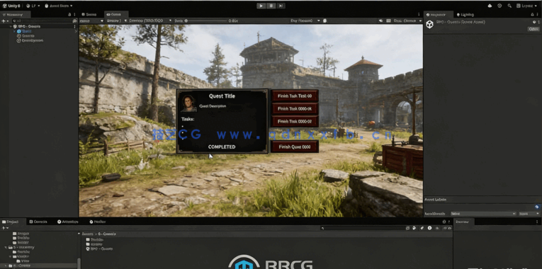 【中英双语】Unity独立游戏核心RPG系统机制制作视频教程(图1)