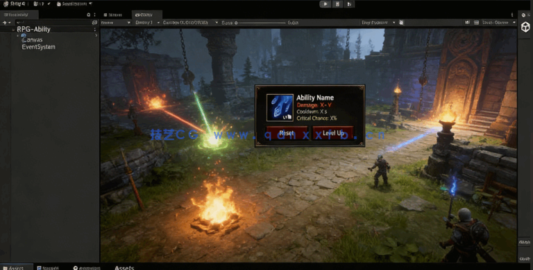 【中英双语】Unity独立游戏核心RPG系统机制制作视频教程(图3)