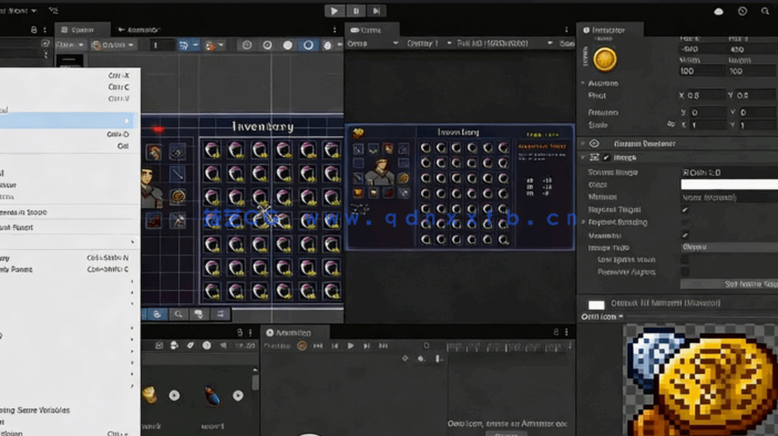 Unity 2D游戏物品栏库存系统设计视频教程(图3)