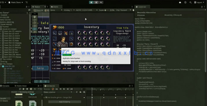 Unity 2D游戏物品栏库存系统设计视频教程(图2)