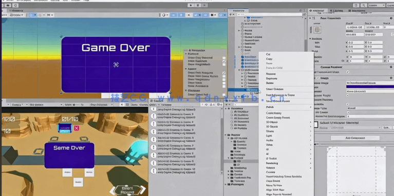 Unity科幻塔防游戏实例制作视频教程(图4)