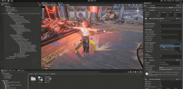 Unity与C#《铁拳 8》风格格斗游戏开发视频教程(图5)