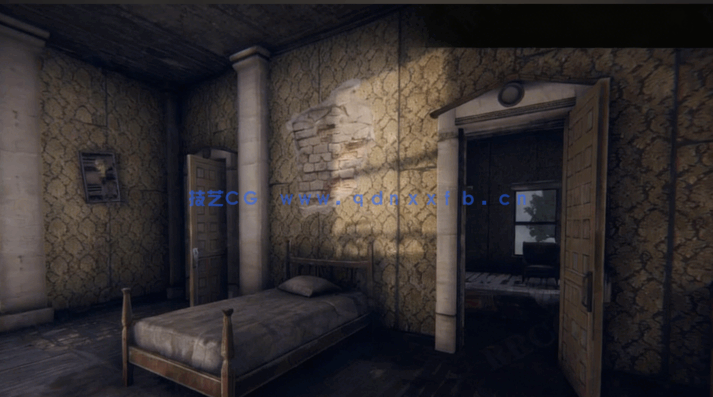 Unity《最后生还者》游戏关卡废弃房屋实例制作视频教程(图2)