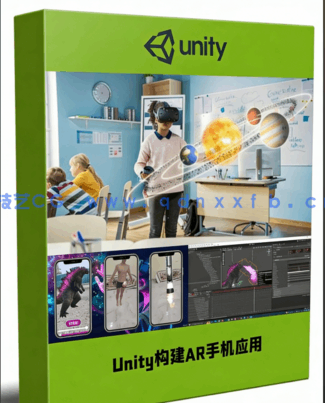 Unity构建AR增强现实手机AI应用程序视频教程(图5)