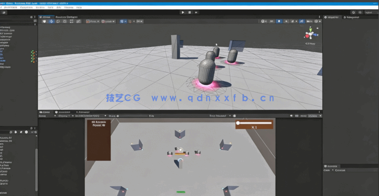 Unity中NPC角色自适应AI智能技术视频教程(图4)