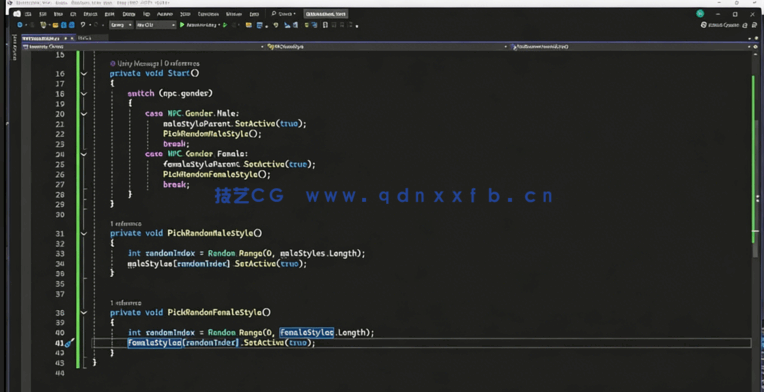 Unity中NPC角色自适应AI智能技术视频教程(图2)