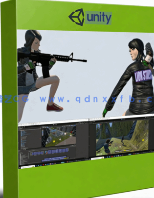 Unity 2024第一第三人称游戏制作核心技术视频教程(图5)