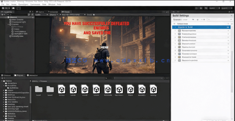  Unity 2.5D横板射击游戏制作视频教程(图4)