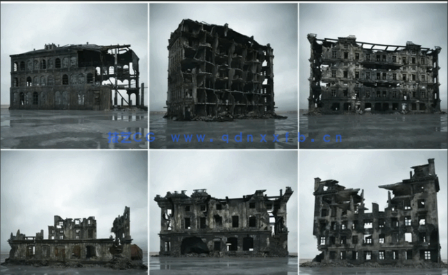 废墟/废弃楼/毁坏的汽车(图5)