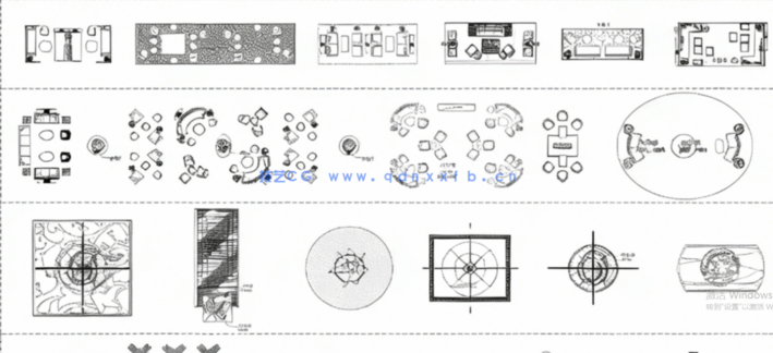 酒店大堂CAD 售楼处CAD 酒店大厅CAD 沙发CAD 前台CAD 宾馆大堂CAD 酒店CAD 宾馆CAD(图2)