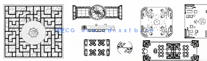 棋牌室CAD 麻将馆CAD 棋牌会所CAD 麻将室CAD 麻将房CAD 棋牌CAD(图4)