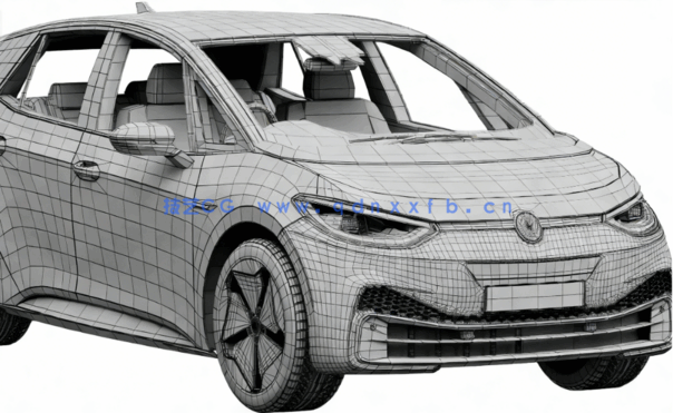 现代大众汽车 轿车 跑车 3D模型(图4)