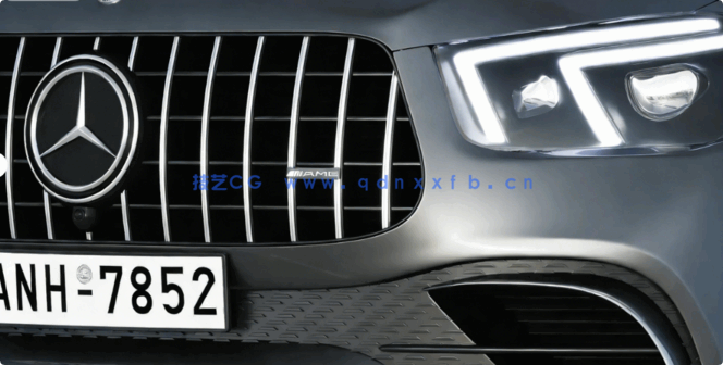 现代梅赛德斯奔驰GLE 轿车 跑车 3D模型(图4)