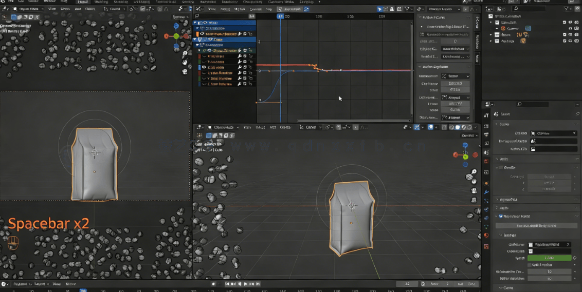 Blender咖啡广告完整实例制作流程视频教程(图2)