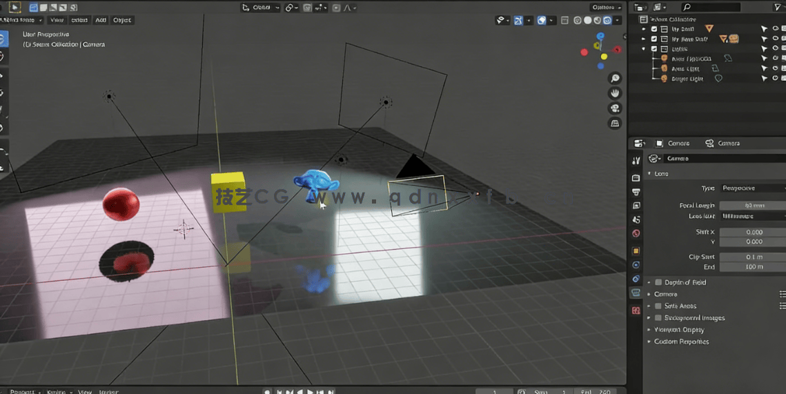 Blender三维建模与动画制作初学者入门训练视频教程(图2)