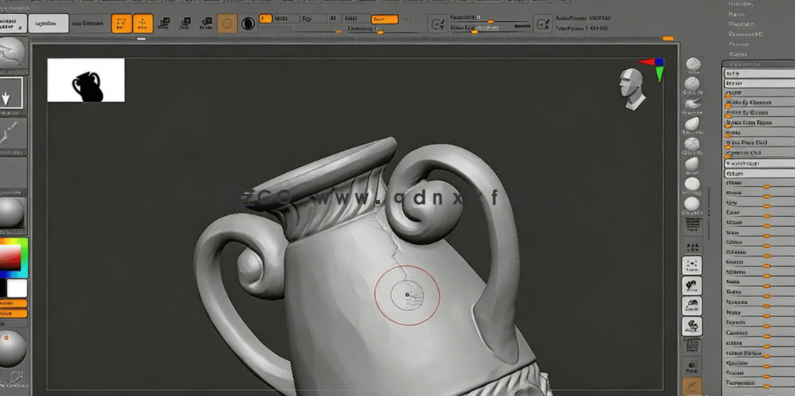 Blender概念艺术亚洲古典建筑完整制作流程视频教程(图5)
