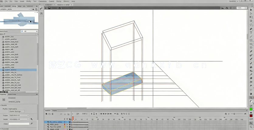 Animate CC火柴人动画实例制作训练视频教程(图2)