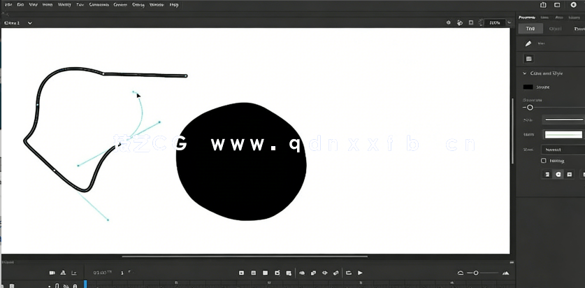 Animate初学者制作卡通动画技巧工作流程视频教程(图3)