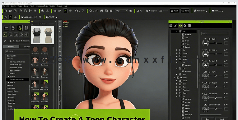 Character Creator 3游戏角色动画制作实例训练视频教程(图2)