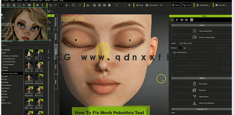 Character Creator 3游戏角色动画制作实例训练视频教程(图6)