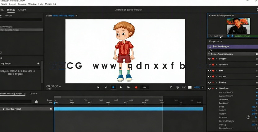  Character Animator CC角色动画动作捕捉技术视频教程(图3)