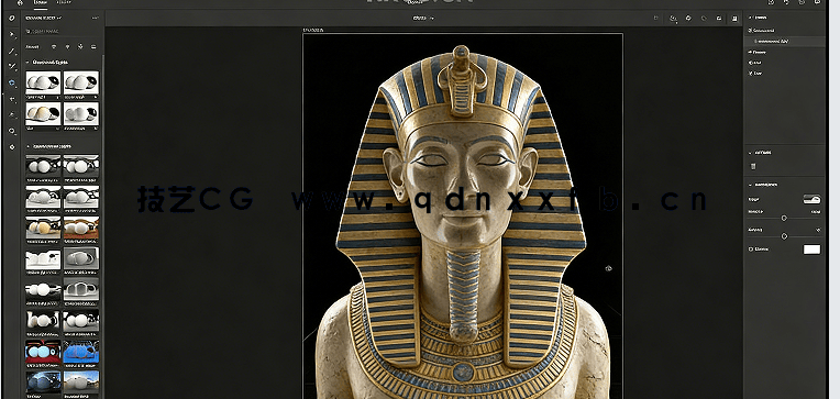Adobe Dimension创建3D艺术品实例制作视频教程(图1)