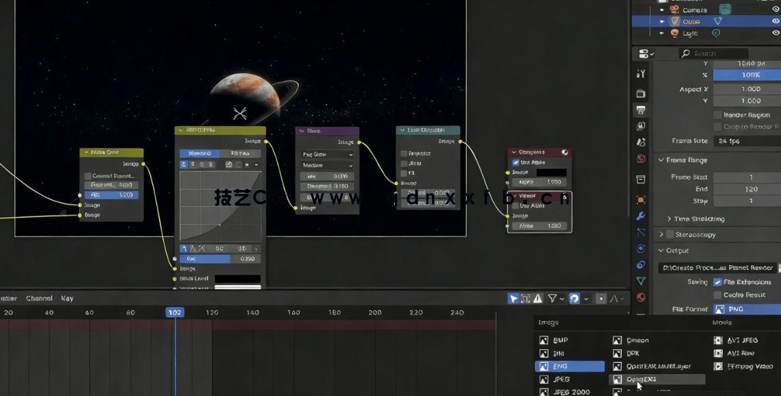 Blender程序化制作气态行星训练视频教程(图5)