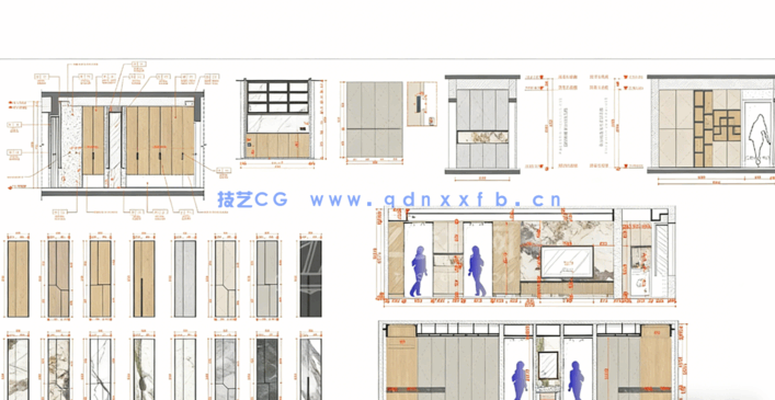 2023CAD材质填充模板(动态版)(图3)