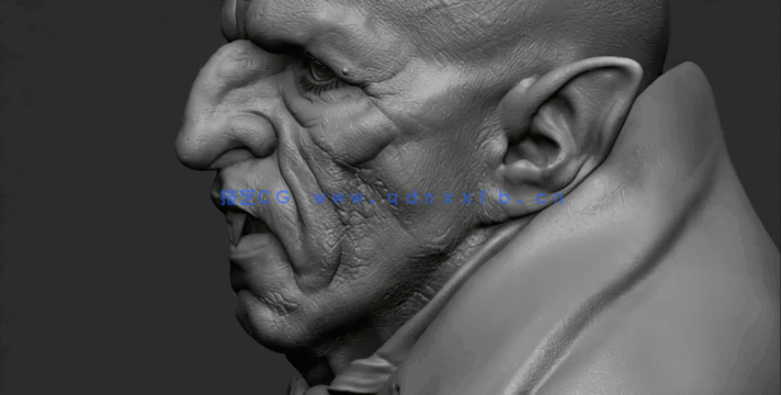 Zbrush角色雕刻虚拟化妆设计技术视频教程第一季(图3)