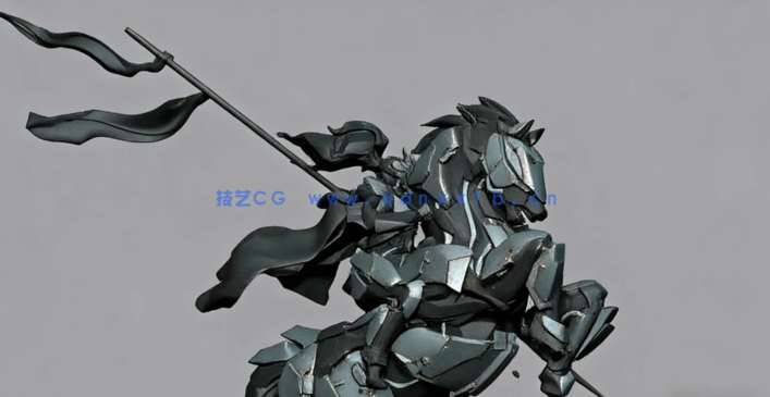 ZBrush中Blockout高效雕刻建模技巧视频教程(图3)