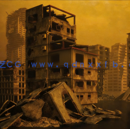 Kitbash3D-Mini Kit:Post-Apocalypse[后启示录末日建筑 3d模型](图5)