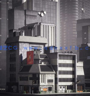 Kitbash3D-Neo Tokyo 2[新东京建筑]/城市 高楼大厦 建筑 3d模型(图4)