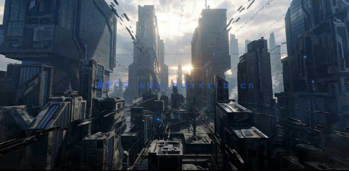 Kitbash3D-Sci-Fi Industrial[科幻工业建筑3d模型]fbx,obj3d模型(图2)